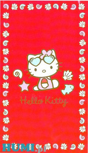 HELLO KITTY COQUILLAGE - Ręcznik dla dzieci
