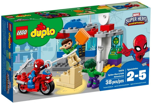 DUPLO 10876 Przygody Spider-Mana i Hulka