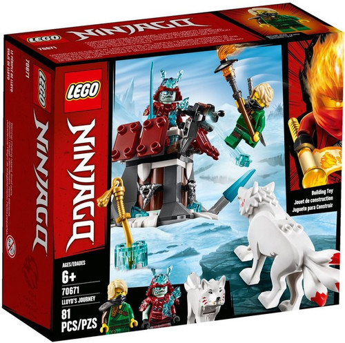 LEGO 70671 Podróż Lloyda zielony Ninja