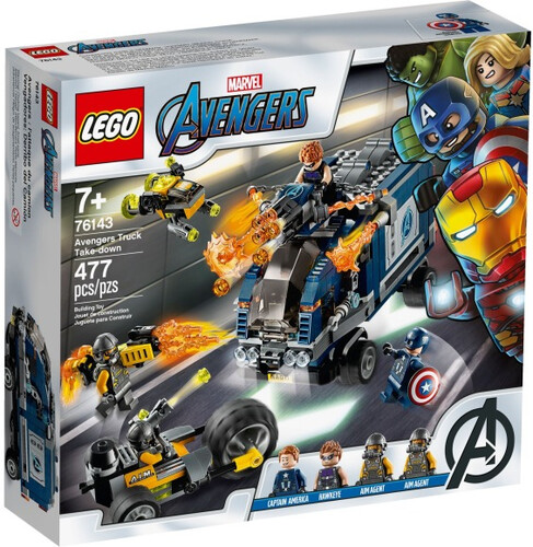 Klocki Lego 76143 Avengers Kapitan Ameryka Ciezarowka Humi Pl