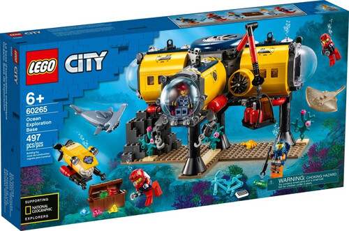 Klocki LEGO 60265 Baza badaczy oceanu
