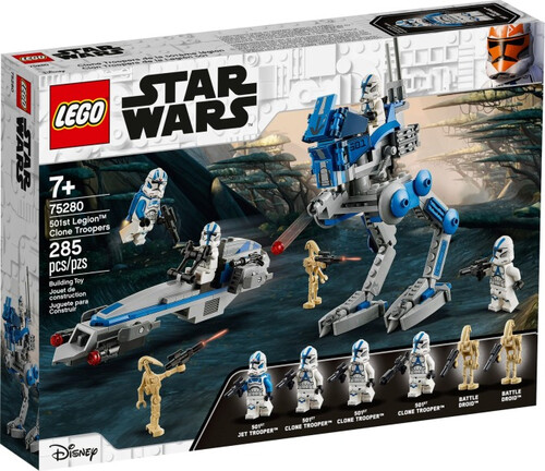 LEGO 75280 Żołnierze klony z 501 legionu STAR WARS