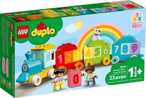 LEGO Duplo 10954 Pociąg z cyferkami Nauka liczenia