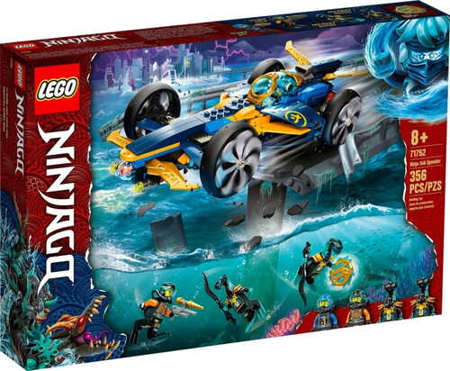 Klocki LEGO Ninjago 71752 Podwodny śmigacz Ninja