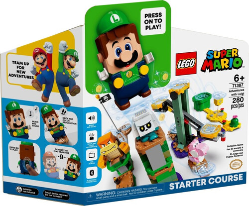 LEGO 71387 Super Mario Zestaw startowy z Luigim
