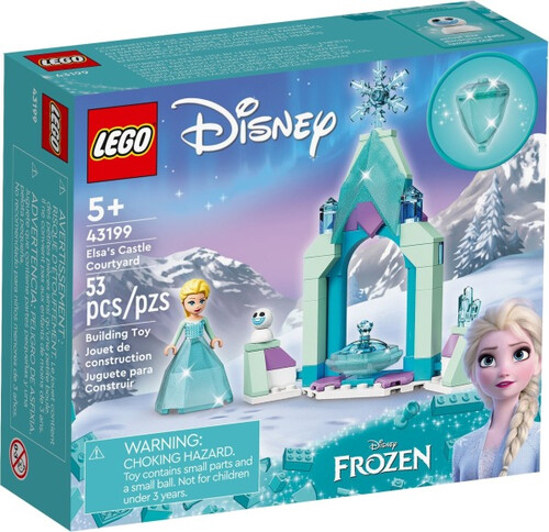 LEGO 43199 Dziedziniec na zamku Elzy Kraina Lodu