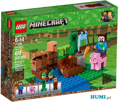 Klocki LEGO 21138 Minecraft Farma arbuzów