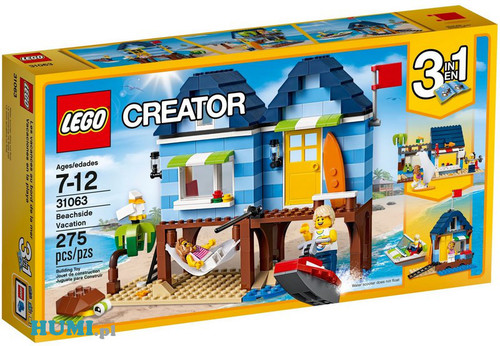 LEGO 31063 Wakacje na plaży 3w1