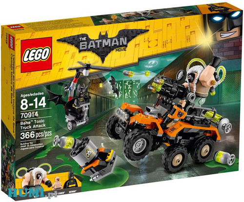 LEGO Batman 70914 Bane Atak toksyczną