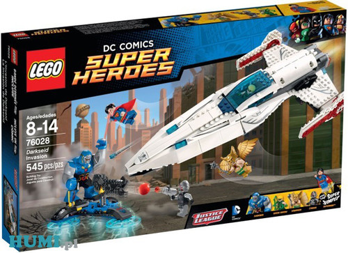 Klocki Lego Superman 76028 Inwazja Darkseida