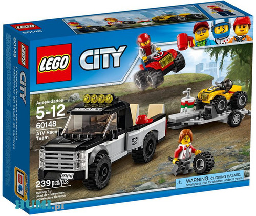 60148 LEGO Wyścigowy zespół quadowy