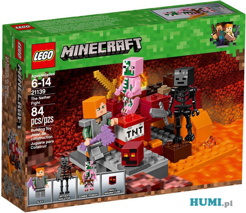 LEGO 21139 Minecraft Walka w Netherze