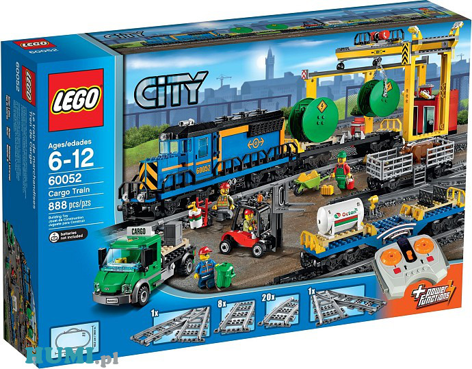 Lego Dla 5 Latka Chłopca Klocki Lego 60052 - Mega pociąg towarowy HUMI.pl